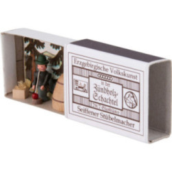 Zündholzschachtel Glasbläser - 3,8 cm