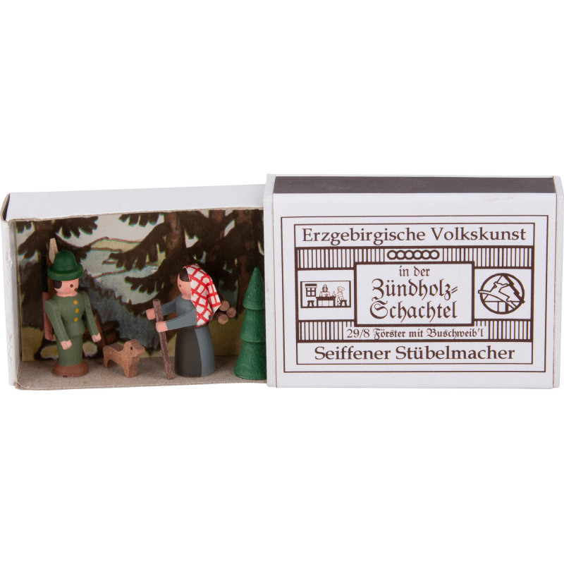 Matchbox - Forester with Woods Lady - 3,8 cm / 1.5 inch