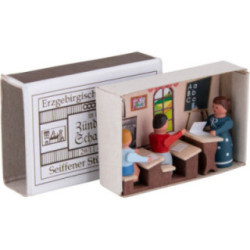 Zündholzschachtel Schule - 3,8 cm