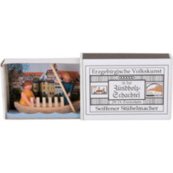 Zündholzschachtel Stocherkahn - 3,8 cm