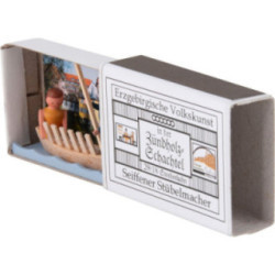 Zündholzschachtel Stocherkahn - 3,8 cm