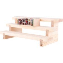 Treppe für Miniaturstübchen - 12 cm