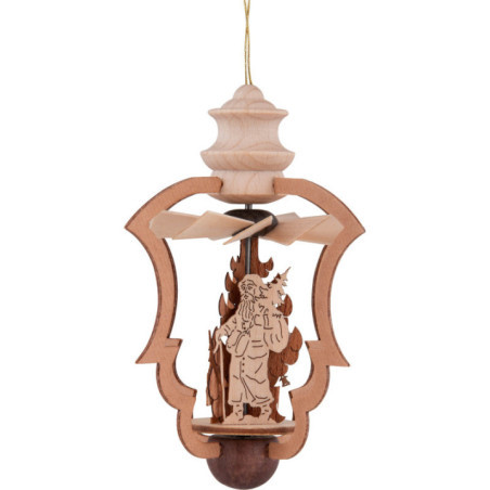 Christbaumschmuck Weihnachtsmann - 10,5 cm