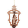 Christbaumschmuck Weihnachtsmann - 10,5 cm