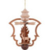 Christbaumschmuck Weihnachtsmann - 10,5 cm
