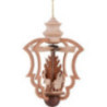 Christbaumschmuck Weihnachtsmann - 10,5 cm