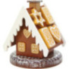 Räuchermännchen Lebkuchenhaus - 13 cm