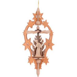 Tree Ornament - Star - Nativity - 15,5 cm / 6.1 inch