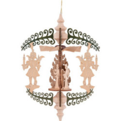 Christbaumschmuck Rollbaum - Engelchor - 14,5 cm