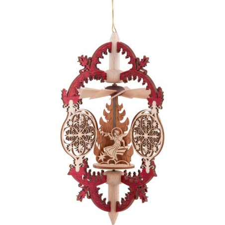 Tree Ornament - Ornaments - Angels on Stars - 15 cm / 5.9 inch