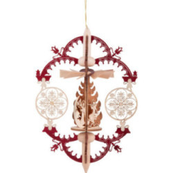 Christbaumschmuck Ornament - Himmelsreiter - 15 cm