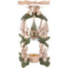 1-stöckige Pyramide Kinder Christbaum - Heiliger Abend - 26 cm