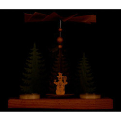1-stöckige Pyramide Tannen - Winterkinder - 16,5 cm
