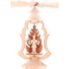 1-Tier Thermic Pyramid - Miner, Angel and Horse Rider - 13,5 cm / 5.3 inch