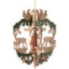 Christbaumschmuck Reh mit Kitz - 15,5 cm