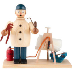 Räuchermännchen Klempner - 21 cm