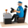 Räuchermännchen Busfahrer - 21 cm