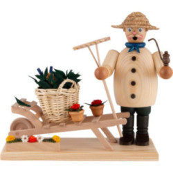 Räuchermännchen Gärtner - 21 cm