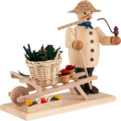 Räuchermännchen Gärtner - 21 cm