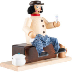 Smoker - Loo Sitter - 21 cm / 8.3 inch