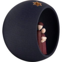 Hand Nativity - blue - 9 cm / 3.5 inch