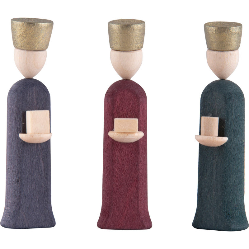 Three Wise Men - colored - 5 cm / 2 inch