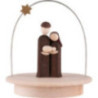Holy Family with Star Arch - natural - 8,5 cm / 3.3 inch