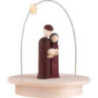 Holy Family with Star Arch - colored - 8,5 cm / 3.3 inch
