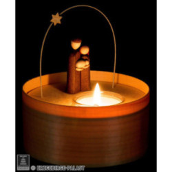 Holy Family - Tea Light Set - natural - 11 cm / 4.3 inch