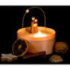 Holy Family - Tea Light Set - natural - 11 cm / 4.3 inch