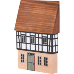 Hintergrundhaus Wohnhaus Traufhaus - 16 cm