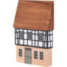 Hintergrundhaus Wohnhaus Traufhaus - 16 cm