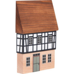 Hintergrundhaus Wohnhaus Traufhaus - 16 cm