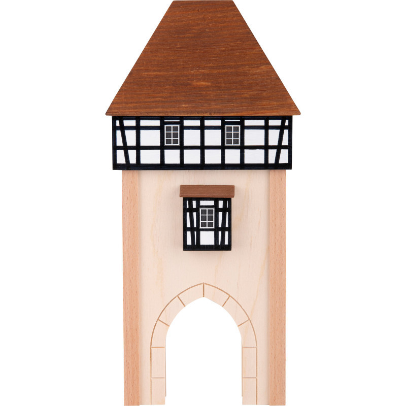 Hintergrundhaus Stadttor - 16 cm