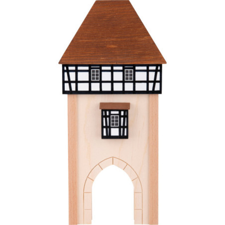 Hintergrundhaus Stadttor - 16 cm