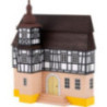 Backdrop House - Townhall with Half-Timbered Tower - 16 cm / 6.3 inch