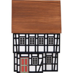 Backdrop House - Town House with Half-Timbered Ground Floor - 16 cm / 6.3 inch