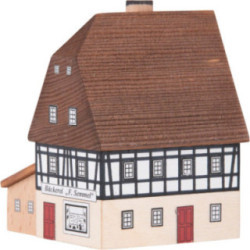 Lighted House Bakery with Annex
