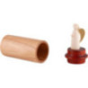 Angel To Go - Cherrywood with Padouk - 6 cm / 2.4 inch
