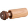 Der Engel für unterwegs - Kirschholz mit Iroko - 6 cm