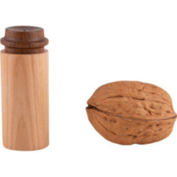 Angel To Go - Cherrywood with Iroko - 6 cm / 2.4 inch