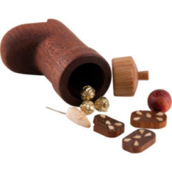 St. Nicholas' Boot - Mahogany - 4,1 cm / 1.6 inch