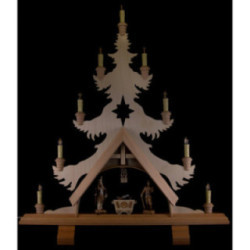 Light Triangle - Mining "Silver Edition" - 66x74 cm / 26x29.1 inch