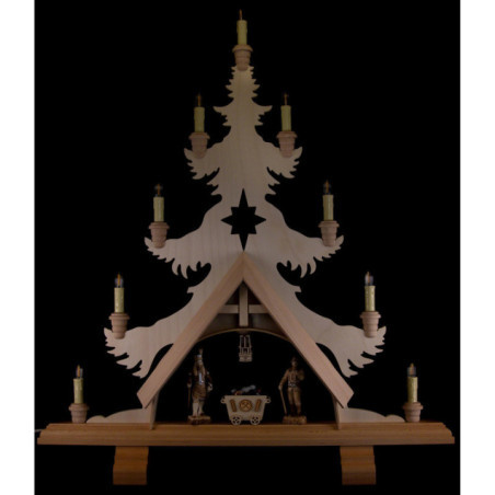 Light Triangle - Mining "Silver Edition" - 66x74 cm / 26x29.1 inch