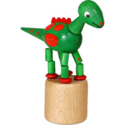Wackeltier Dinosaurier grün - 8,5 cm