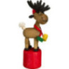 Wackeltier Weihnachtselch - 10 cm