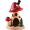 Smoker - Mushroom Hut Toadstool - 15 cm / 5.9 inch