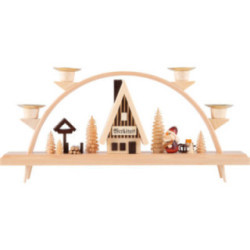 Candle Arch - Santa Claus - 33x15 cm / 13x5.9 inch