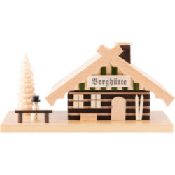 Smoking Hut - Mountain Lodge - 8 cm / 3.1 inch