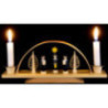 Candle Arch - With Carolers, small  - 23,5x9,5 cm / 9.3x3.7 inch